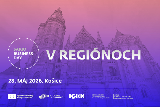 SARIO Bussines Day — V regiónoch 2026 Košice