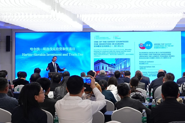 Slovenský deň investično-obchodnej spolupráce v Harbine predstavil Slovensko čínskym partnerom