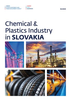 Titulná strana publikácie Chemical Industry in Slovakia