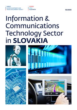 Titulná strana publikácie ICT Sector in Slovakia