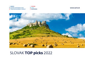 Titulná strana publikácie Slovak Top Picks 2022